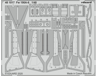 Набор фототравления Fw 190A-6