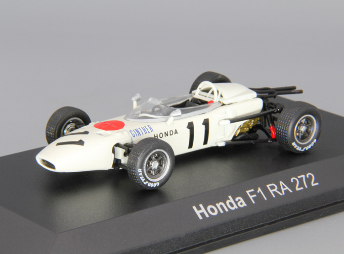 HONDA F1 RA272 #11 R.Ginther Winner GP Mexico 1965, white