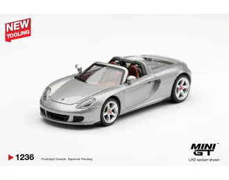PORSCHE Carrera GT LHD (2006), silver metallic 