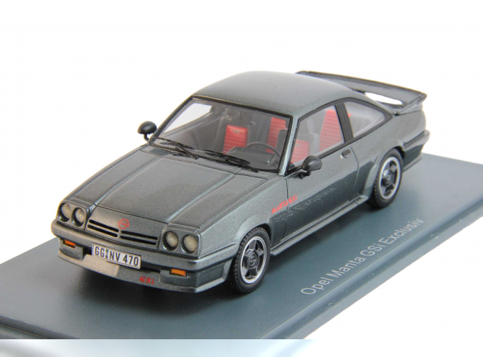 OPEL Manta B Gsi exclusiv (1985), grey metallic