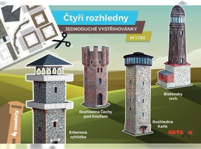 Сборная модель Cetyri rozhledny