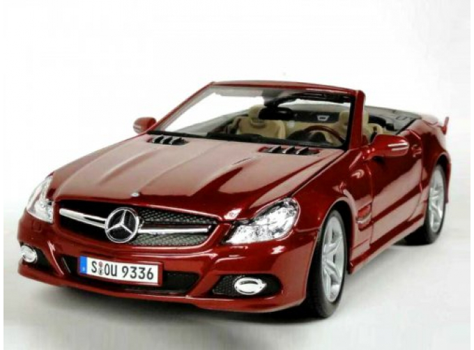 MERCEDES-BENZ SL550 R231, бордовый мет