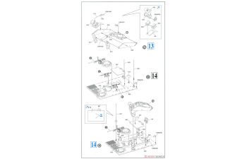 Сборная модель ремонтная машина на базе М113 и бронетранспортер М113