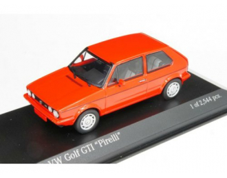 VOLKSWAGEN Golf I GTI Pirelli 1983, red