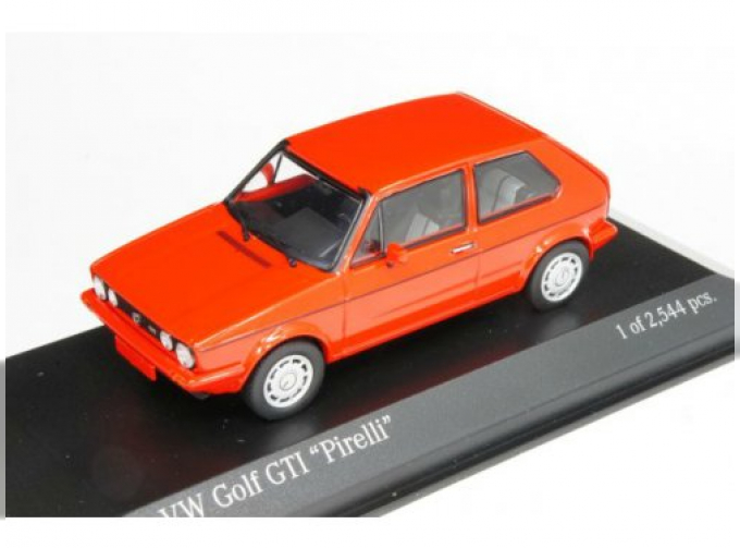 VOLKSWAGEN Golf I GTI Pirelli 1983, red