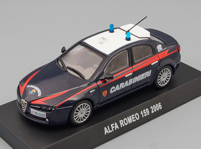 Alfa Romeo 159 2006 Carabinieri Полиция Италии