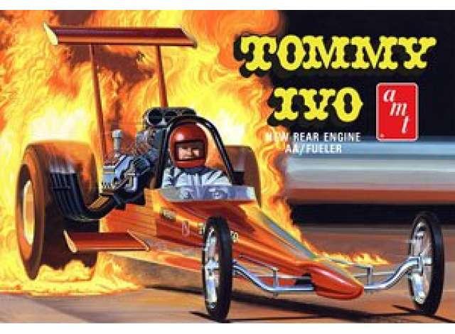 Сборная модель Tommy Ivo Rear Engine Dragster, plastic modelkit