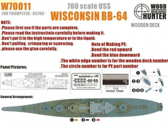 WWII USS Wisconsin BB-64