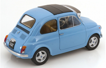 FIAT 500 F Custom with removable Softtop (1968), light blue