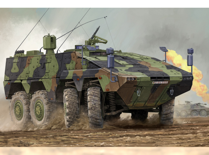 Сборная модель БТР German Boxer MRAV