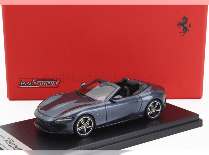 FERRARI Roma Spider Open (2020), Blu Roma - Blue Grey Met