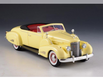 CADILLAC V16 Convertible Coupe (открытый) 1938 Yellow