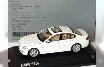 BMW 5er 550i F10 (2010), alpine white
