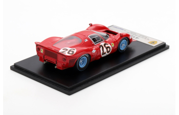 FERRARI 412P 4.0L V12 Team N.A.R.T. North American Racing №26 24h Daytona (1967) Pedro Rodriguez - Jean Guichet