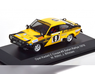 OPEL Kadett C Coupe No 9  Safari Rally, Röhrl/Billstam (1976)