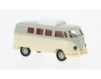 VOLKSWAGEN T1b Camper (1960), grey/light beige
