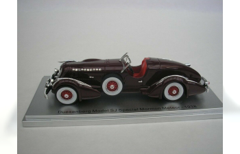 DUESENBERG SJ Mormon Meteor 1938 Maroon