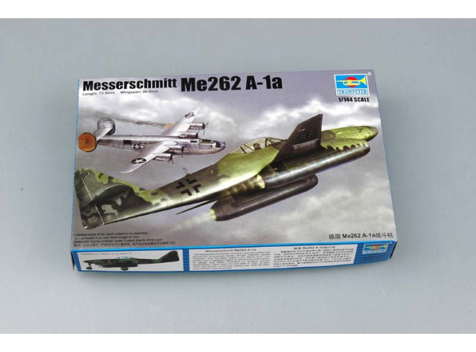 Сборная модель Немецкий истребитель Messerschmitt Me262A-1a