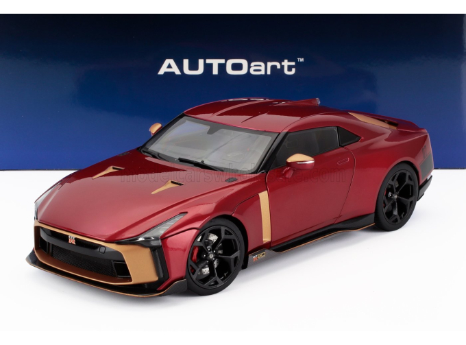 NISSAN Gt-r50 By Italdesign (2021), Red Met Gold