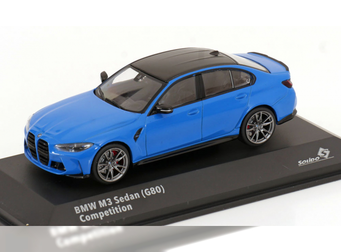 BMW 3-series M3 Competition (g80) (2023), blue