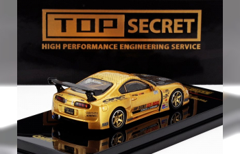 TOYOTA Supra Mkiv (a80) Gt300 Coupe Top Secret 2023, Gold Black
