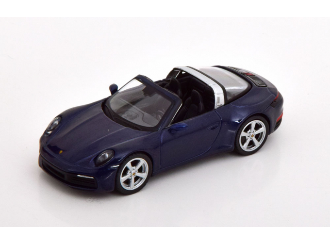 PORSCHE 911 Targa 4S, dark blue-metallic