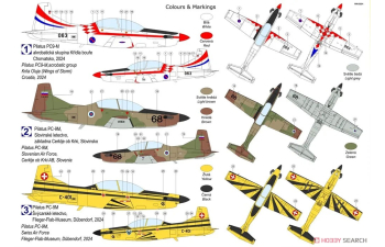 Сборная модель Pilatus PC-9M Over Europe
