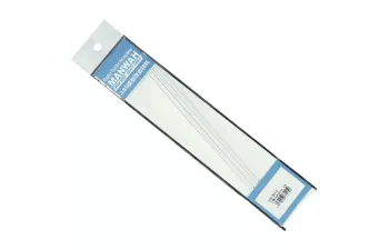 Пластиковый профиль квадратный 2,0мм*250мм, 6шт