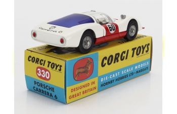 PORSCHE 906 Carrera 6 N60 Coupe (1966), White Red