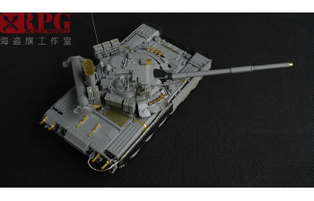 Сборная модель Российский основной боевой танк Т-80У