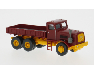 Тяжелый грузовик Kaelble (1962), красный/оранжевый