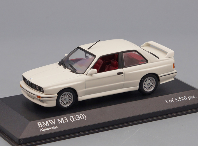 BMW M3 (E30) (1987), white