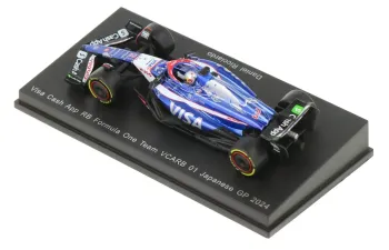 RACING BULLS F1 Vcarb-01 Team Visa Cash App №3 Season (2024) Daniel Ricciardo, Blue White