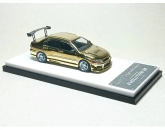 MITSUBISHI Evolution EVO VII, chrome gold