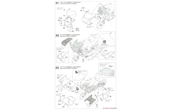 Фототравление YAMAHA Yzr500 №4 (1989)