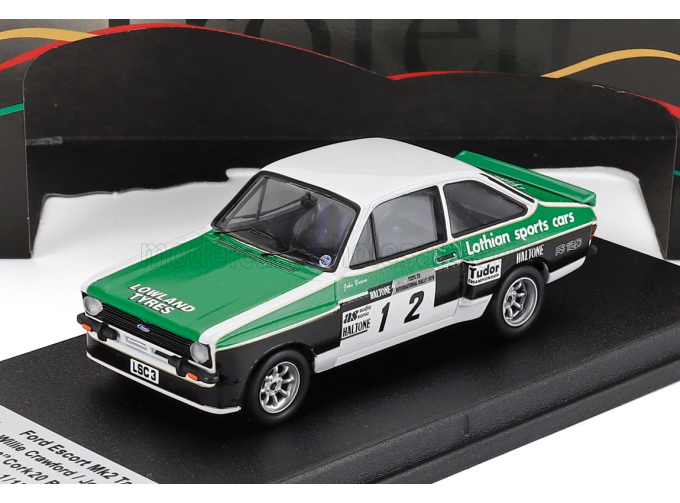 FORD Escort Mkii N 12 Rally Cork-20 (1979) Willie Crawford - John Brown, Green White Black