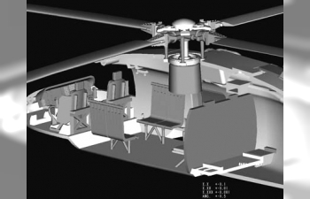 Сборная модель Вертолет HH-60J Jayhawk