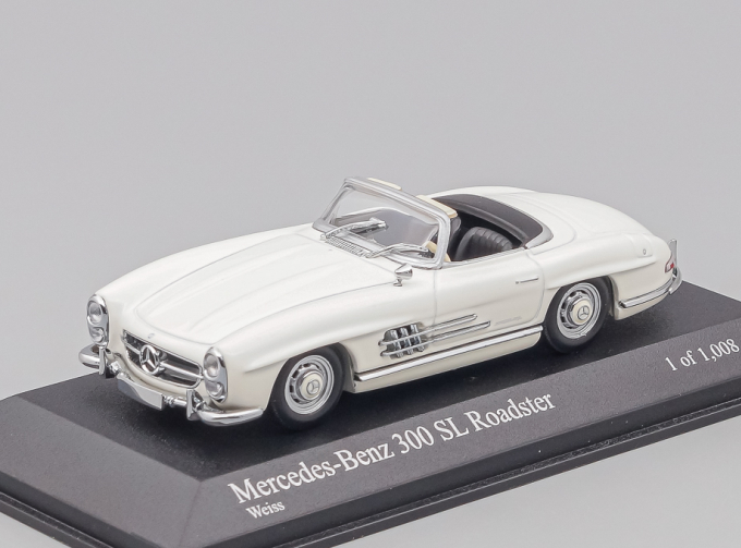 MERCEDES-BENZ 300 SL Roadster W198II (1957), white