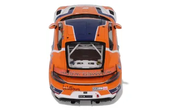 PORSCHE 718 Cayman GT4 RS Clubsport #92 E.Hayerdahl/N.Maloy GT4 European Series (2024), orange / white