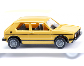 VOLKSWAGEN Golf GTI (1976), yellow