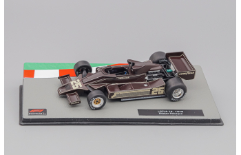 LOTUS F1 78 N 25 Season (1978) Hector Rebaque, dark / brown / gold