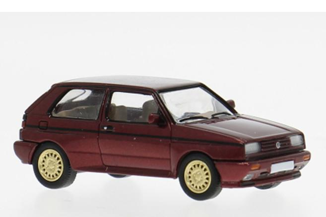 VOLKSWAGEN Rallye Golf (1989), dark red