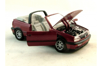 VOLKSWAGEN Golf III Cabrio (1994) , dark red