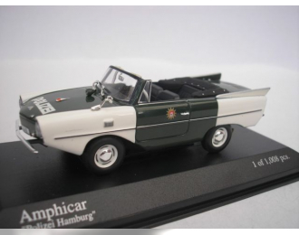 AMPHICAR Polizei Hamburg (1965), green / white