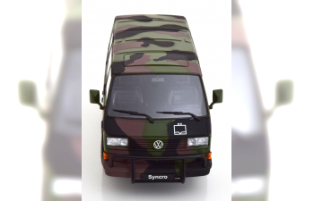 VOLKSWAGEN T3 Syncro Bus German Army (1987), camouflage