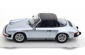 PORSCHE 911 3.2 Targa 1988, silver grey