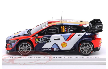 HYUNDAI i20 N №16 Team Hyundai Shell Mobis WRT Rallye Monte Carlo Adrien Fourmaux, Alexandre Coria (2025)