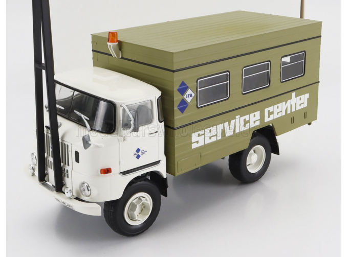 IFA W50 Truck Service Center (1965), Green White