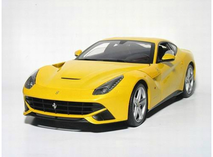 FERRARI F12 Berlinetta 2012, Yellow with Black interior