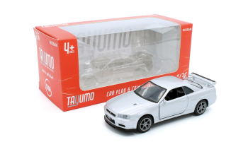 NISSAN GTR-R34 V-Spec II, silver